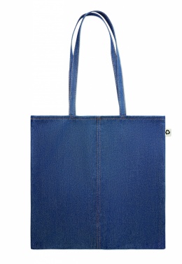 Logotrade promotional merchandise picture of: Recycled denim shopping bag