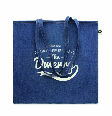 Logo trade corporate gifts picture of: Recycled denim shopping bag