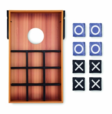 Logo trade promotional merchandise photo of: Double sided MDF game set