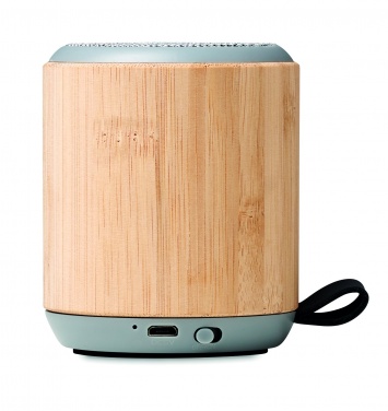 Logotrade promotional giveaways photo of: 5.3 wireless bamboo speaker