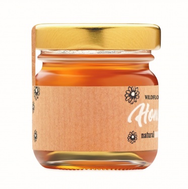 Logo trade promotional item photo of: Wildflower honey jar 50 gr