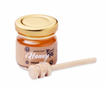 Logo trade advertising products picture of: Wildflower honey jar set 50gr