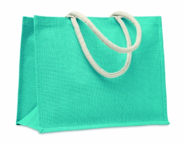 Logotrade advertising products photo of: Jute bag with cotton handle