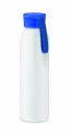 Recycled aluminum bottle, White/Blue