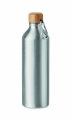 Aluminium bottle 800 ml, Matt Silver