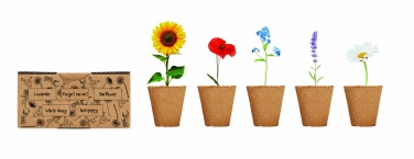 Logo trade corporate gifts picture of: Flowers growing kit