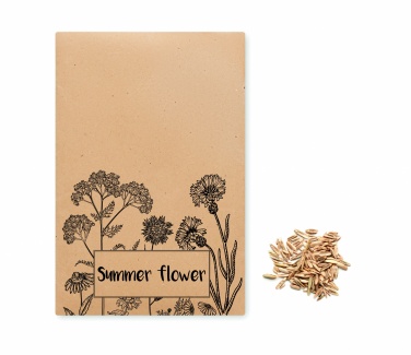 Logo trade promotional giveaway photo of: Flowers mix seeds in envelope