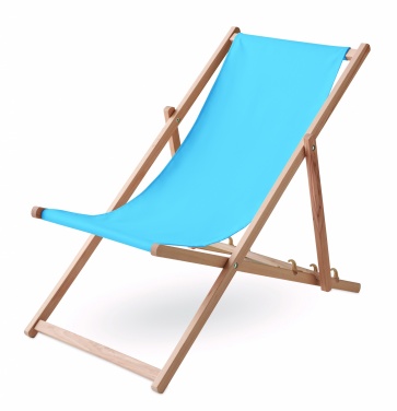 Logotrade corporate gift image of: Beach chair in wood