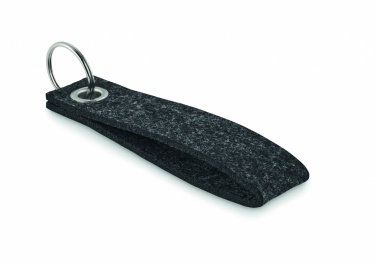 Logotrade promotional giveaways photo of: RPET felt key ring Hämeenlinna