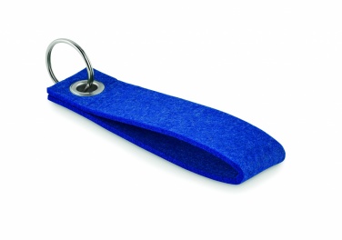 Logo trade promotional products picture of: RPET felt key ring Hämeenlinna