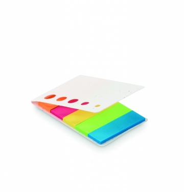 Logotrade promotional item image of: Seed paper page markers pad