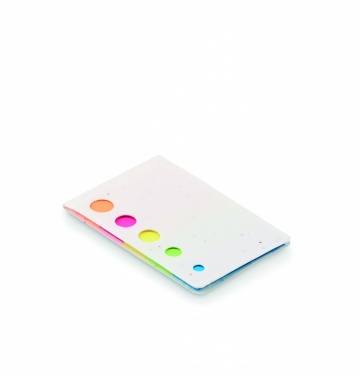 Logotrade promotional products photo of: Seed paper page markers pad