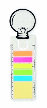 Logotrade corporate gifts photo of: Seed paper bookmark w/memo pad