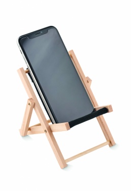 Logotrade business gift image of: Deckchair-shaped phone stand