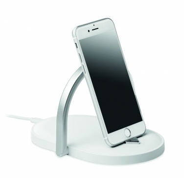 Logo trade promotional items picture of: Light and wireless charger 10W