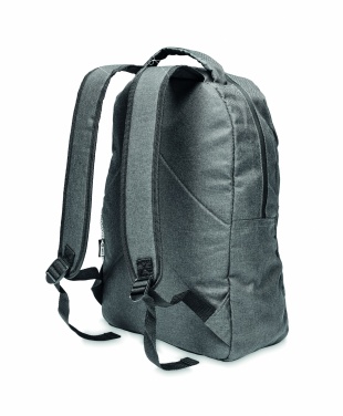 Logotrade promotional gift image of: 600D RPET 2 tone backpack