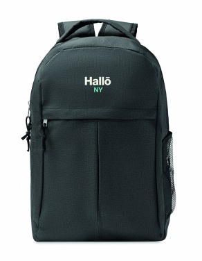 Logo trade advertising products image of: 600D RPET 2 tone backpack