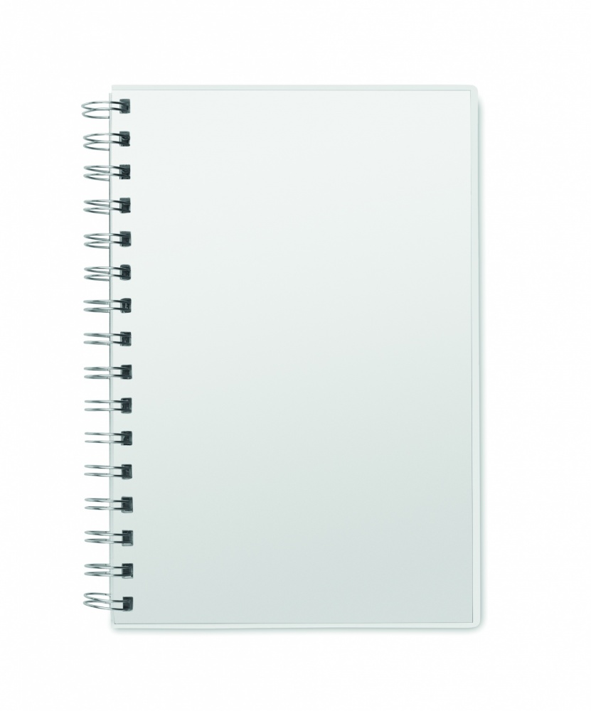 Logo trade advertising products image of: A5 RPET notebook recycled lined