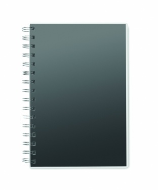 Logo trade promotional items image of: A5 RPET notebook recycled lined