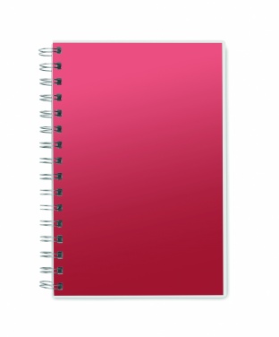 Logotrade promotional merchandise photo of: A5 RPET notebook recycled lined