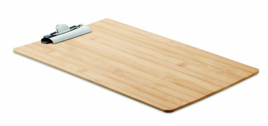 Logo trade promotional gifts picture of: A4 bamboo clipboard