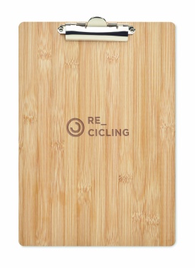 Logo trade business gift photo of: A4 bamboo clipboard