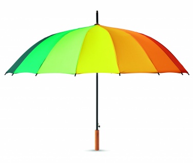 Logotrade advertising product picture of: 27 inch rainbow umbrella