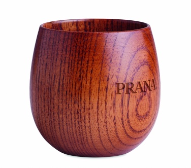 Logotrade promotional products photo of: Oak wooden mug 250 ml