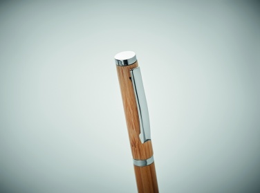 Logotrade promotional gift image of: Bamboo gel pen