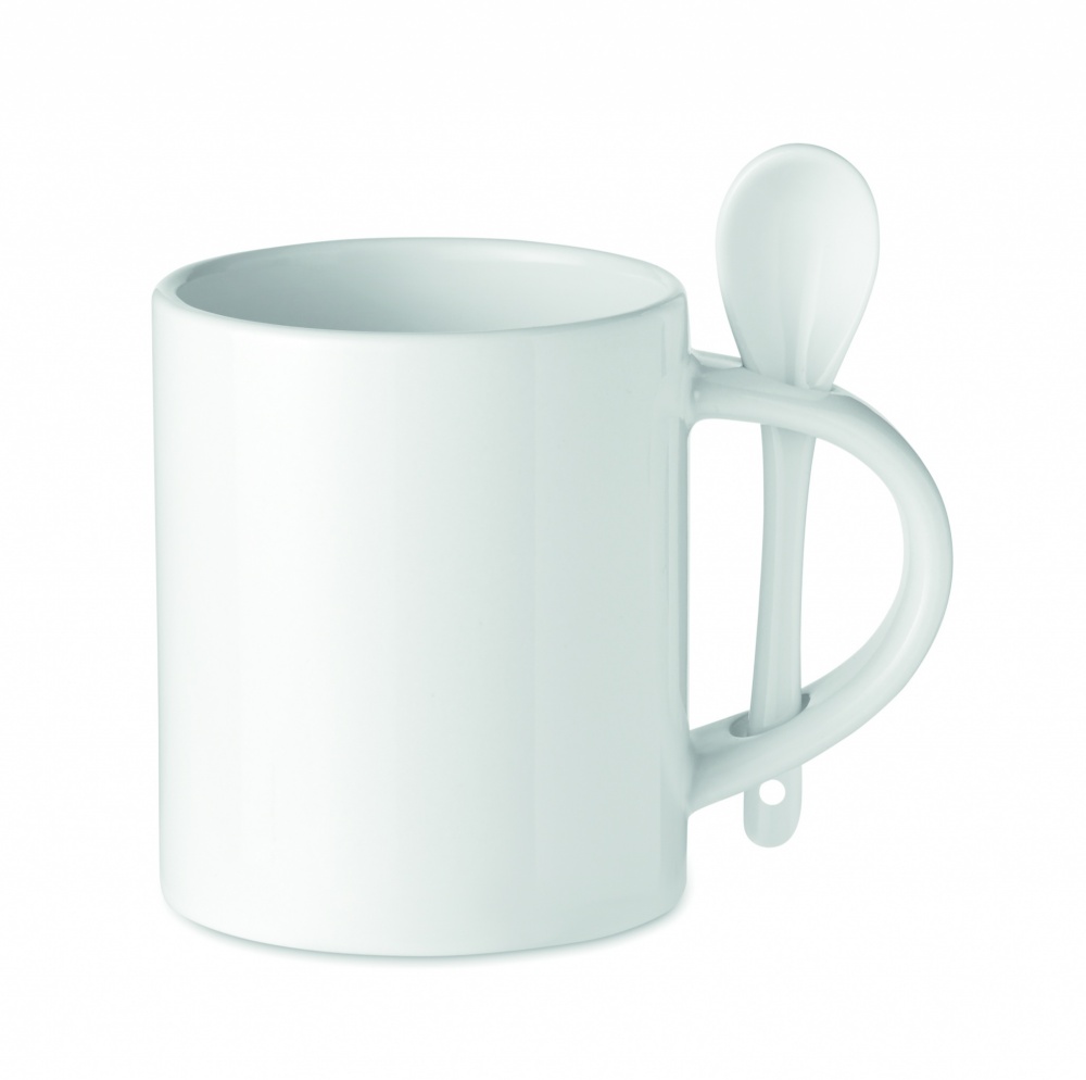 Logo trade promotional gifts picture of: Ceramic sublimation mug 300 ml