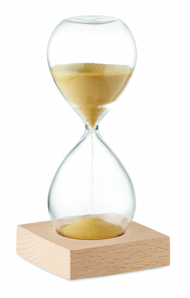 Logo trade promotional merchandise photo of: 5 minute sand hourglass