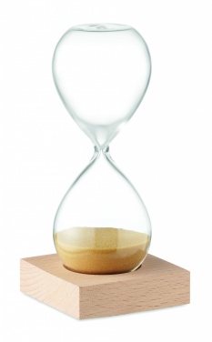 Logo trade promotional products picture of: 5 minute sand hourglass