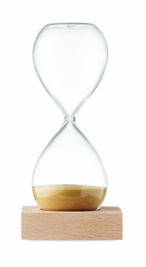 Logo trade promotional giveaways picture of: 5 minute sand hourglass