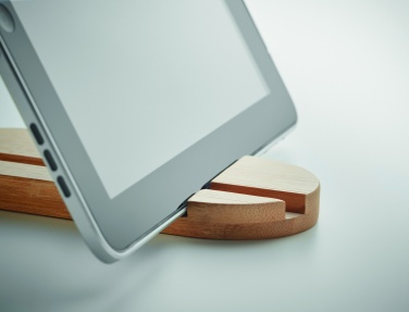 Logotrade advertising product image of: Bamboo tablet/smartphone stand