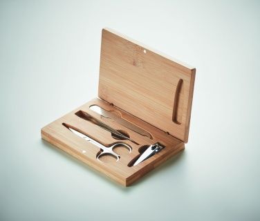 Logo trade promotional giveaway photo of: Manicure nail tool set