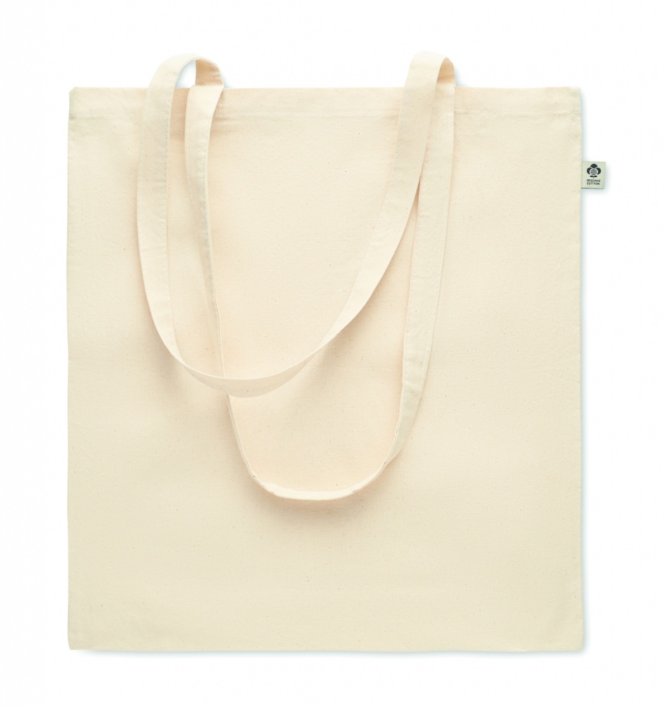 Logo trade advertising products image of: Organic cotton shopping bag