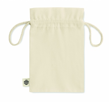 Logotrade promotional merchandise picture of: Small organic cotton gift bag