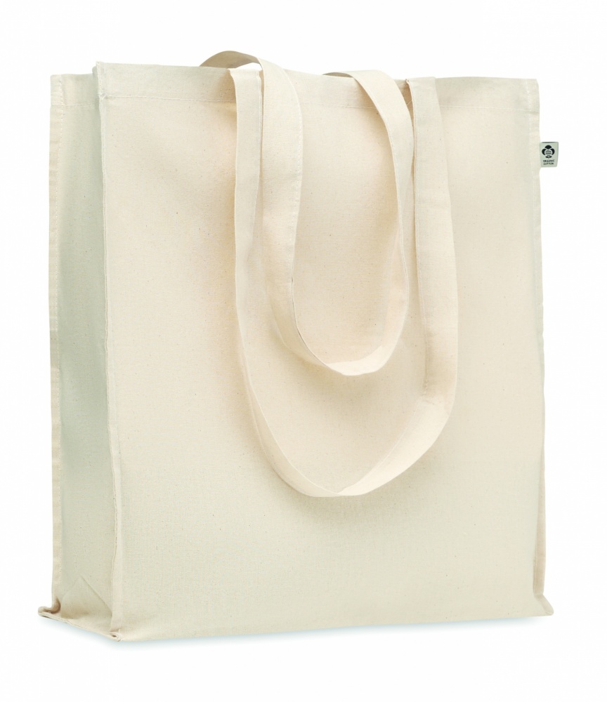 Logo trade promotional products picture of: Organic cotton shopping bag