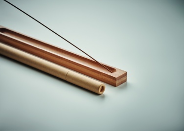 Logo trade business gift photo of: Incense set in bamboo