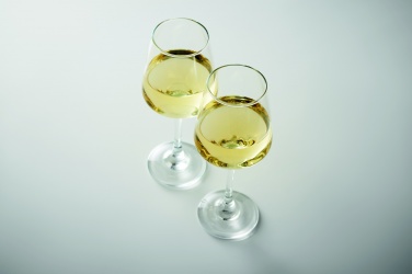 Logotrade promotional item picture of: Set of 2 wine glasses