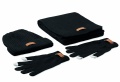 Set of 3 RPET winter pieces, Black