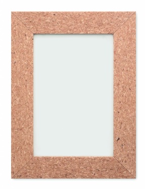 Logo trade business gift photo of: Cork photo frame