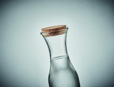 Logo trade promotional merchandise photo of: Recycled glass carafe 1L