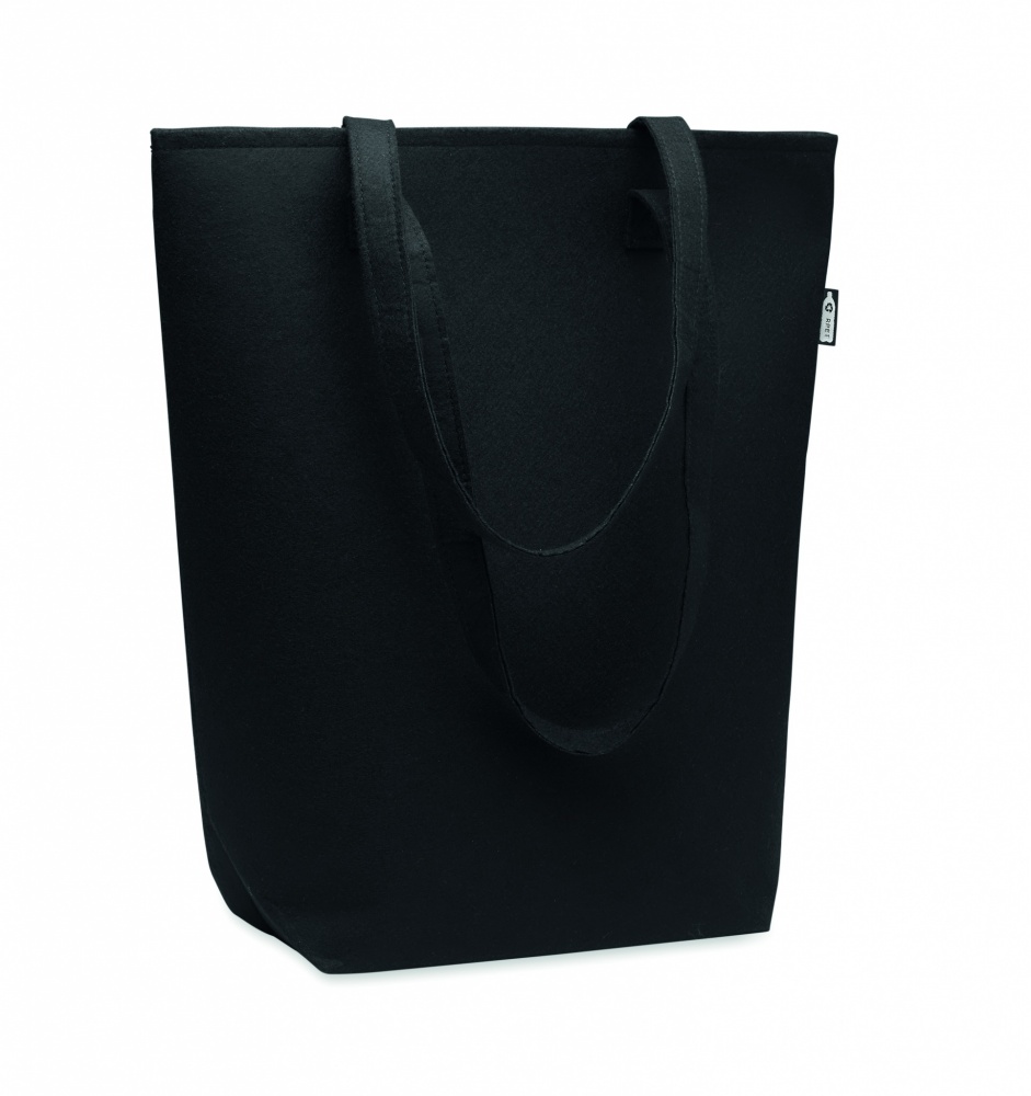 Logotrade promotional gift image of: RPET felt event/shopping bag