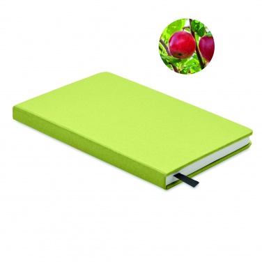 Logo trade promotional product photo of: A5 recycled page notebook