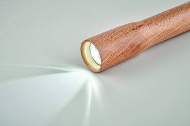 Logotrade advertising product image of: Wooden torch with COB light