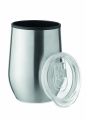 Double wall travel cup 350 ml, Matt Silver