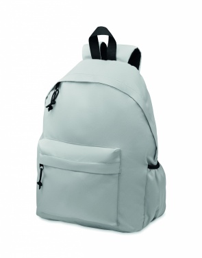 Logo trade promotional products picture of: 600D RPET polyester backpack