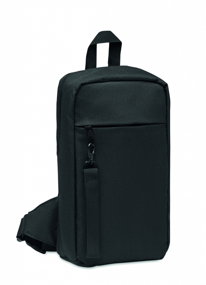 Logo trade corporate gifts image of: Cross chest bag in 600D Rpet