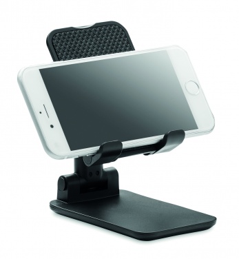 Logo trade corporate gifts image of: Foldable phone stand in ABS